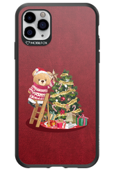 Christmas Bear (Burgundy) - Apple iPhone 11 Pro Max