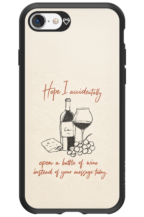 Bottle of wine 2.0 - Apple iPhone 8