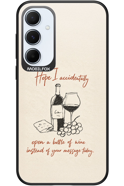 Bottle of wine 2.0 - Samsung Galaxy A55