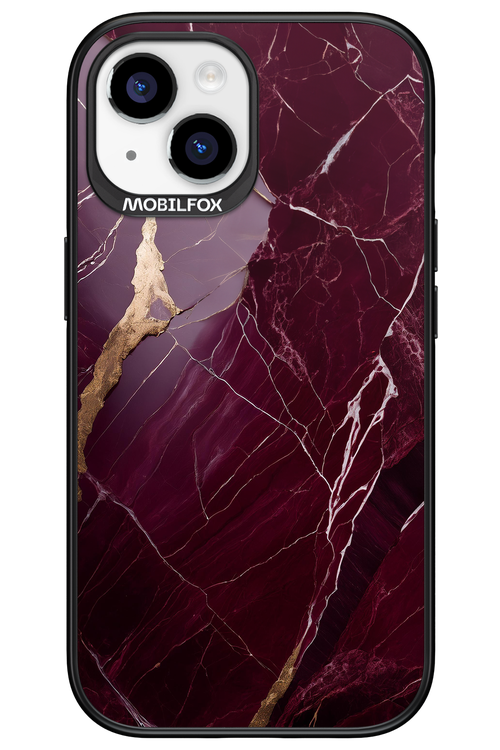 Burgundy Marble - Apple iPhone 15