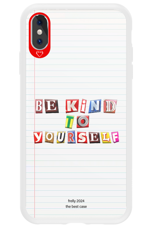 Be Kind To Yourself Notebook - Apple iPhone XS Max
