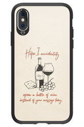 Bottle of wine 2.0 - Apple iPhone X