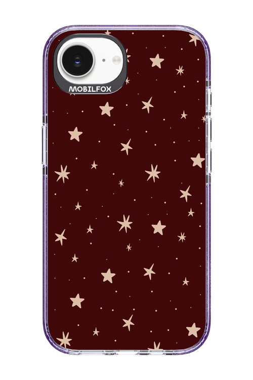 Burgundy Stars - Apple iPhone 16e