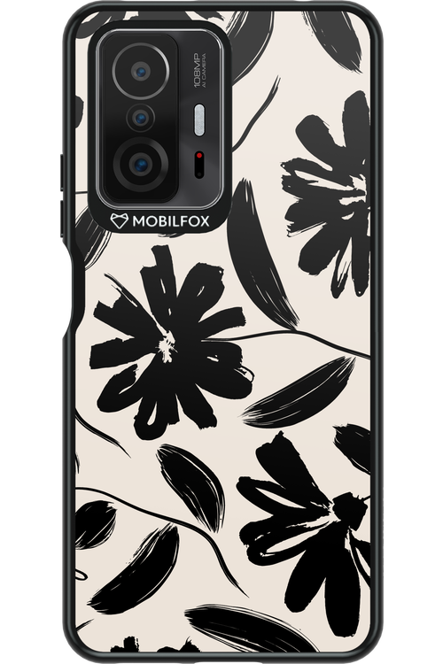 Monochrome Flowerss 2.0 - Xiaomi Mi 11T