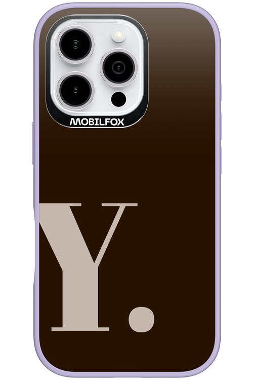 Y (Mokka Foam) - Apple iPhone 16 Pro