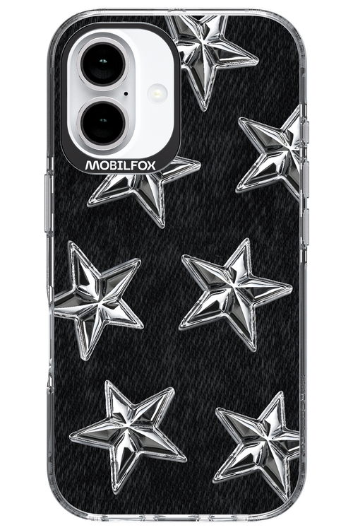 Chrome Stars - Apple iPhone 16