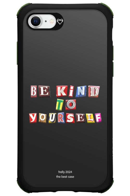 Be Kind To Yourself Black - Apple iPhone 7