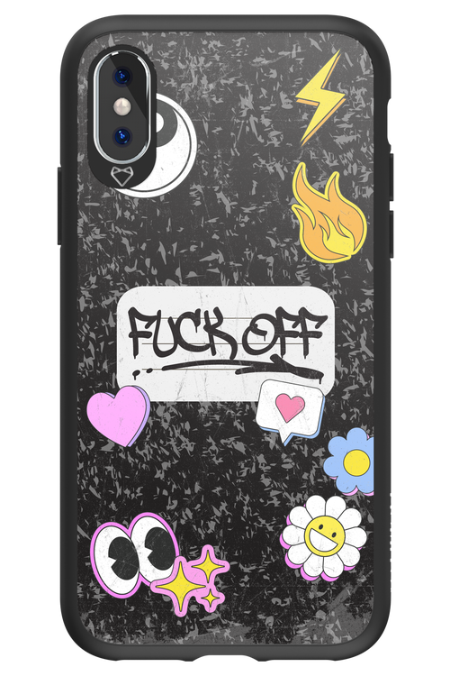 Fuck Off Case - Apple iPhone X