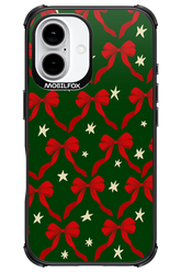 Bow & Stars (Green) - Apple iPhone 16