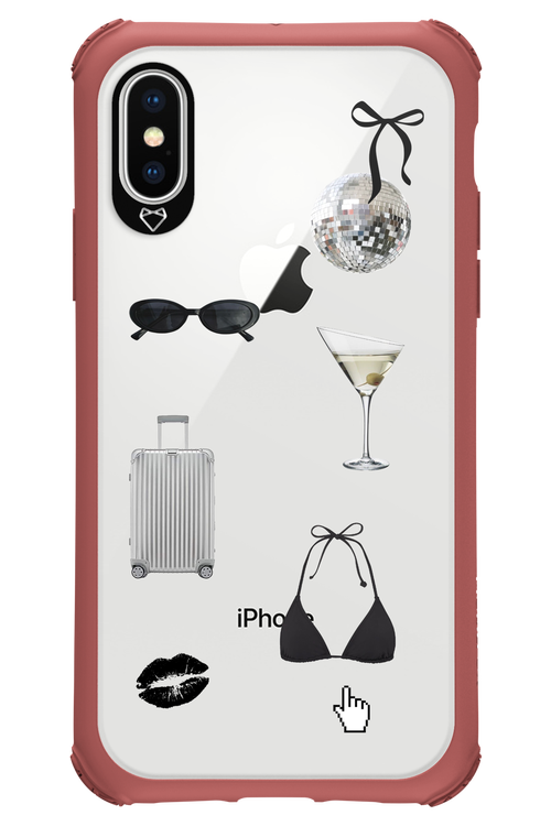 Silver Summer - Apple iPhone XS