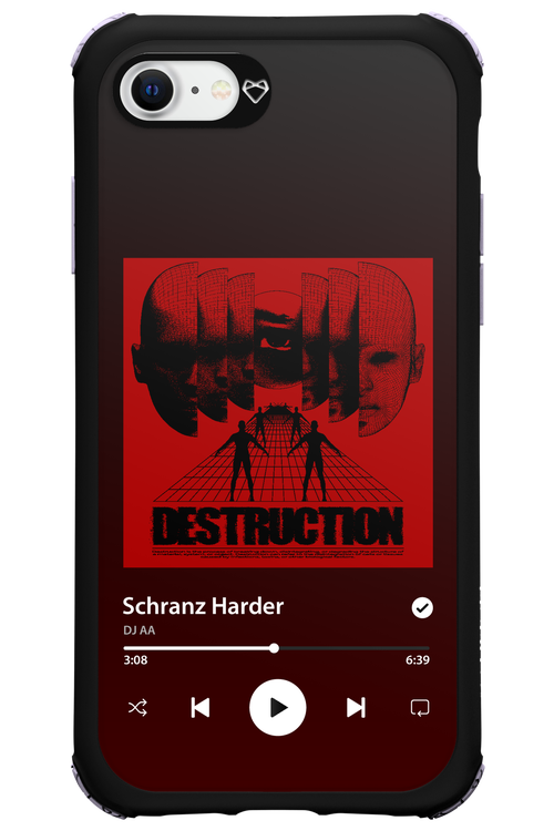 Destruction - Apple iPhone 8