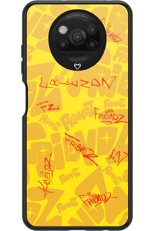 FRIENDZ Yellow - Xiaomi Poco X3 Pro