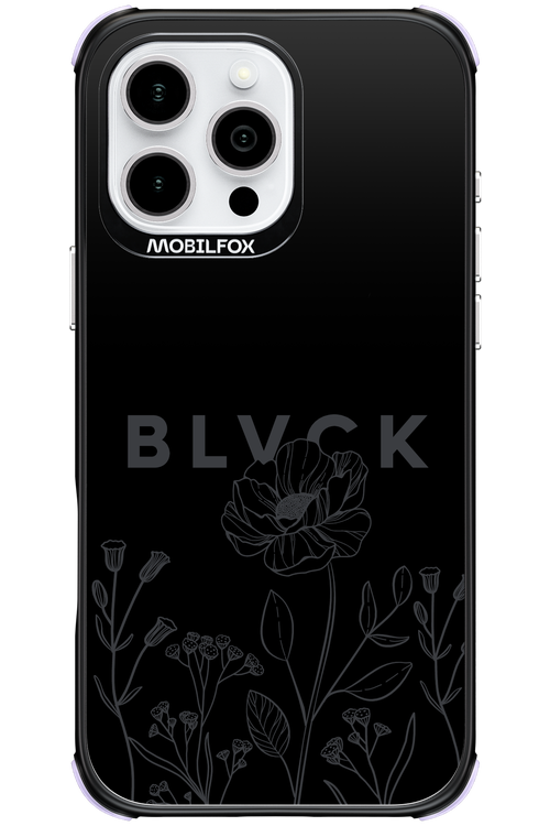 Black Flowers - Apple iPhone 16 Pro Max