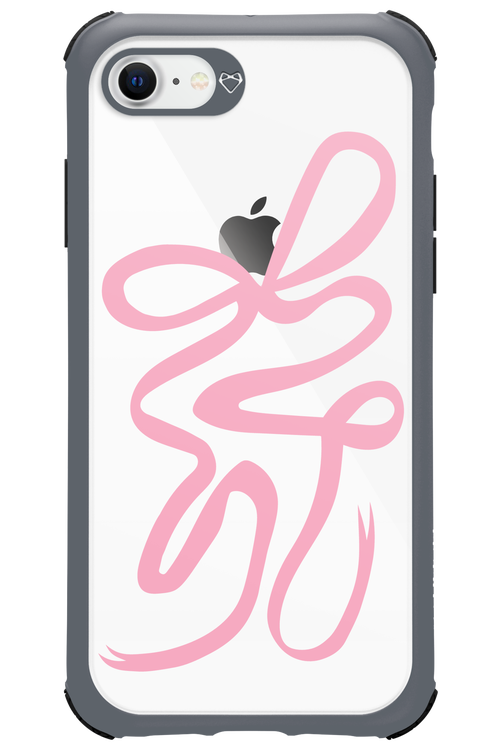 Pink Bow - Apple iPhone 8