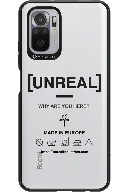 Unreal Symbol - Xiaomi Redmi Note 10