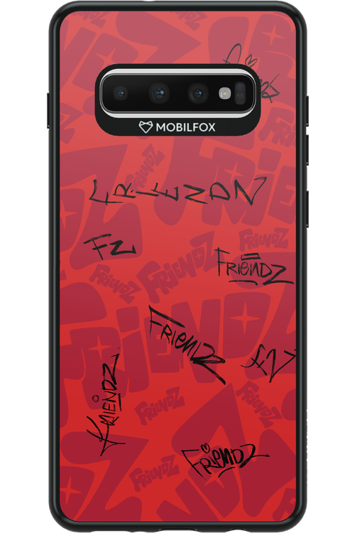 FRIENDZ Red - Samsung Galaxy S10+