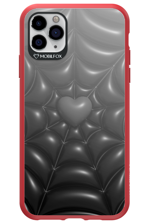 Black Spider Heart - Apple iPhone 11 Pro Max