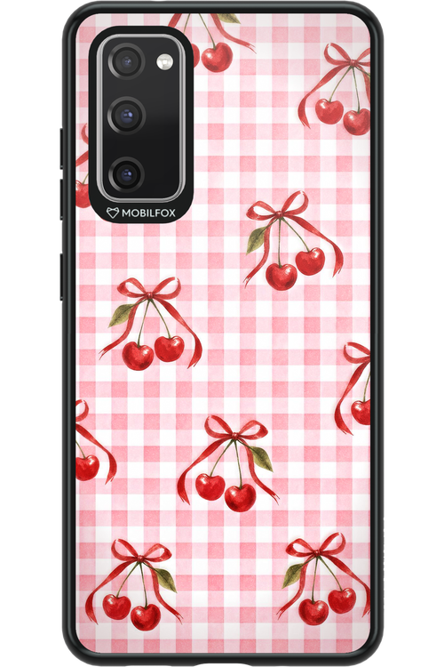 Pink Cherry Checked 2.0 - Samsung Galaxy S20 FE