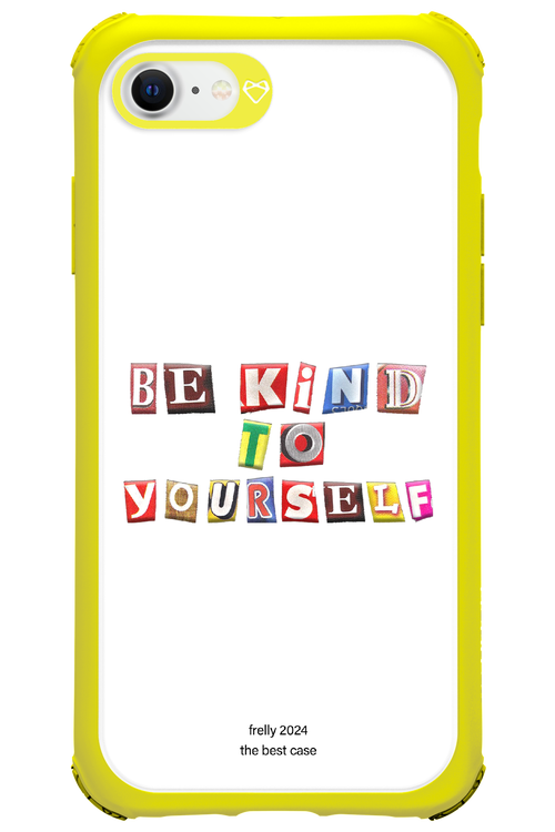 Be Kind To Yourself White - Apple iPhone SE 2022