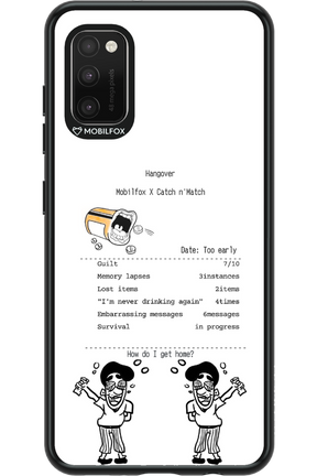 hangover - Samsung Galaxy A41