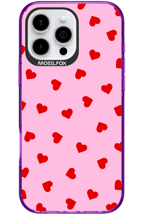 Sprinkle Heart Pink - Apple iPhone 16 Pro Max