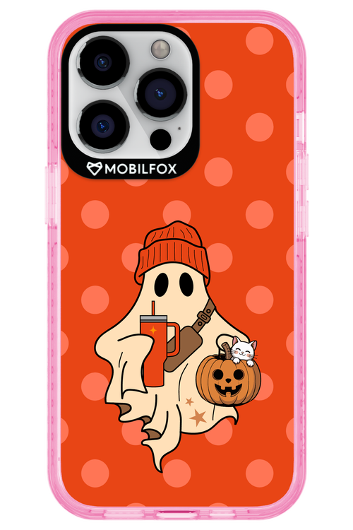 Ghost Girl (Orange) - Apple iPhone 13 Pro