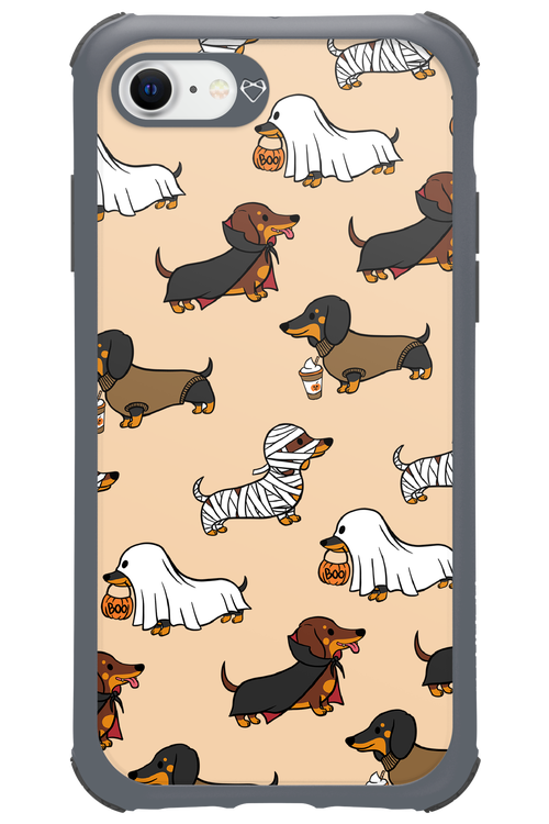 Scary Dachshund - Apple iPhone SE 2022