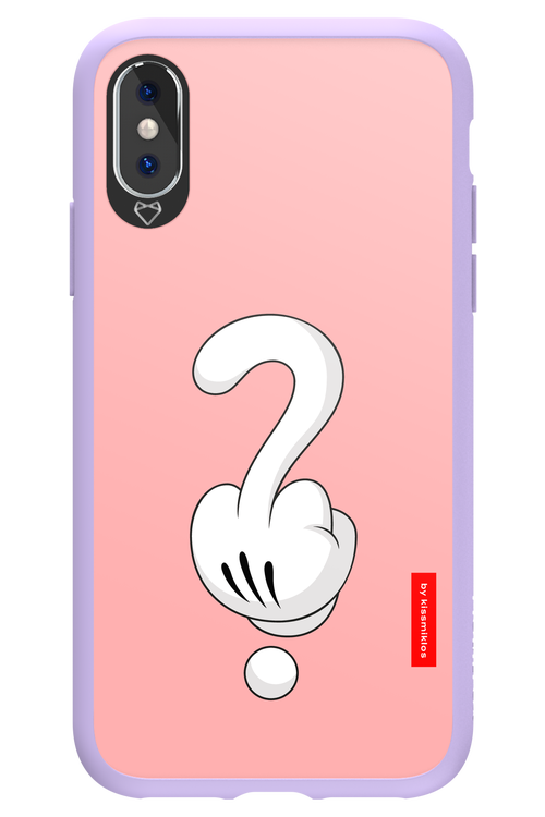 Fuck Hand (Pink) 2.0 - Apple iPhone X