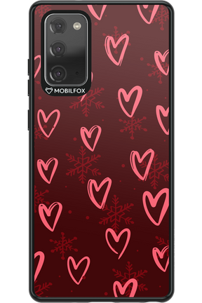 Christmas Hearts - Samsung Galaxy Note 20