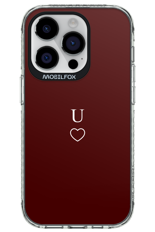 U Burgundia 2.0 - Apple iPhone 14 Pro
