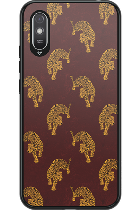 Burgundy Leopard Pattern - Xiaomi Redmi 9A