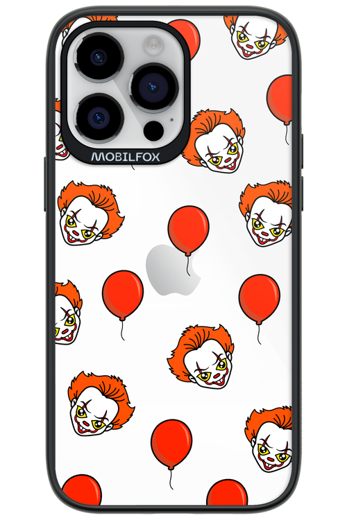Mystery Clown (Transparent) - Apple iPhone 14 Pro Max