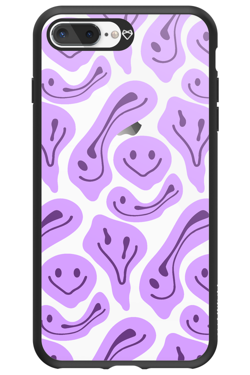 Fluid Smiley Purple - Apple iPhone 8 Plus