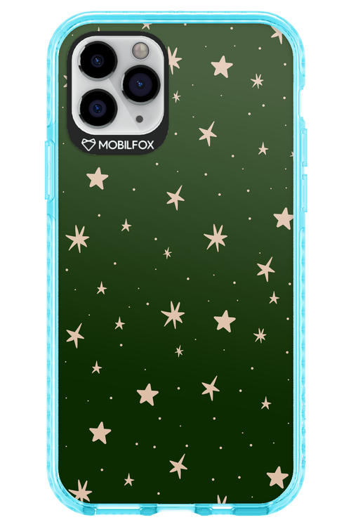 Forest Green Stars - Apple iPhone 11 Pro