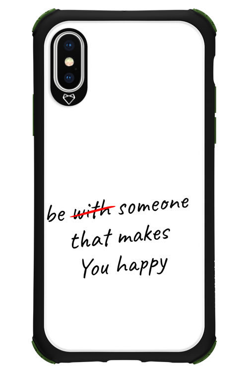 Choose Happiness - Apple iPhone X