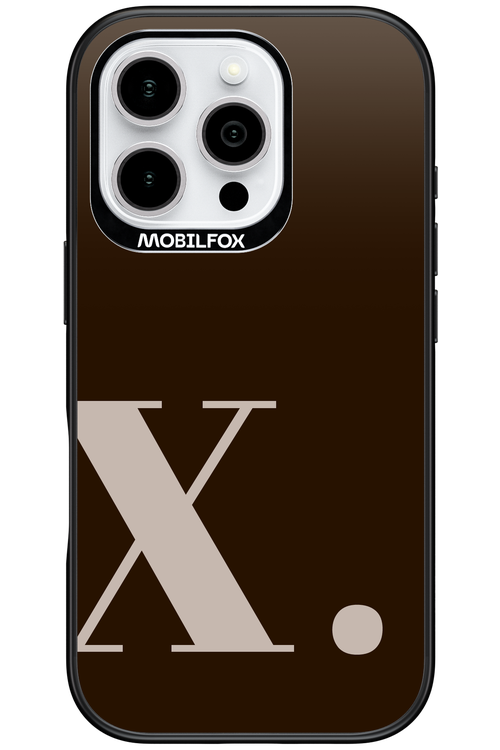 X (Mokka Foam) - Apple iPhone 16 Pro