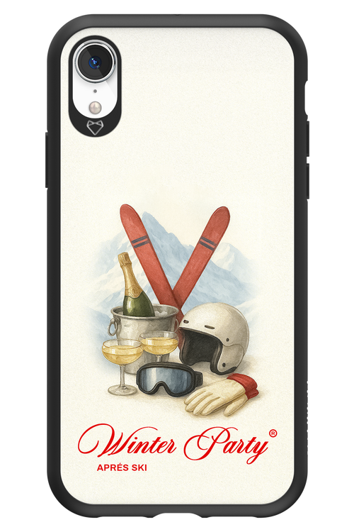 Winter Ski Party - Apple iPhone XR