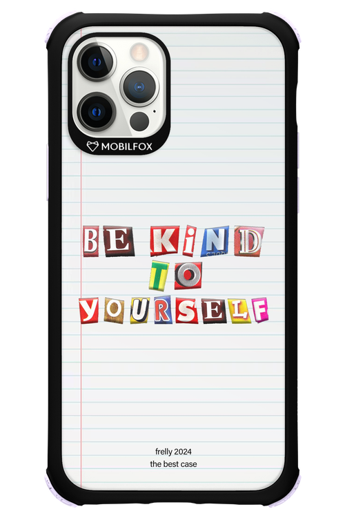 Be Kind To Yourself Notebook - Apple iPhone 12 Pro