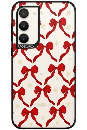 Bow & Stars (Transparent) - Samsung Galaxy S23 Plus