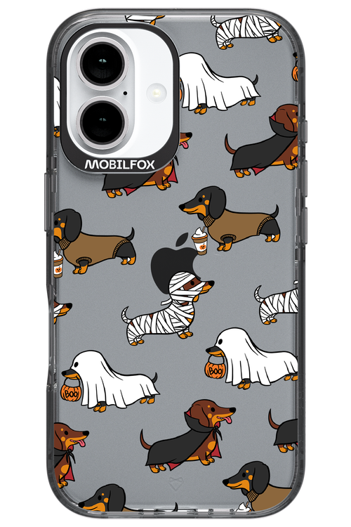Scary Dachshund (Transparent) - Apple iPhone 16