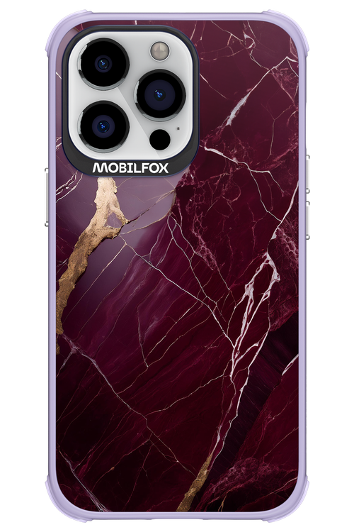 Burgundy Marble - Apple iPhone 13 Pro