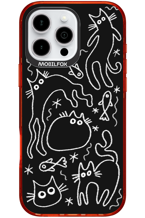 CHALK_CATS 2.0 - Apple iPhone 16 Pro Max