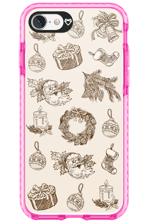 Christmas Paper - Apple iPhone 8