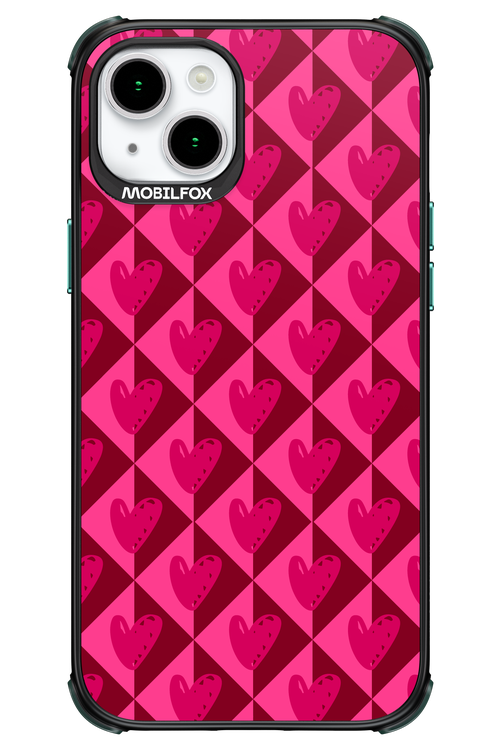 Holiday Heartss - Apple iPhone 15 Plus