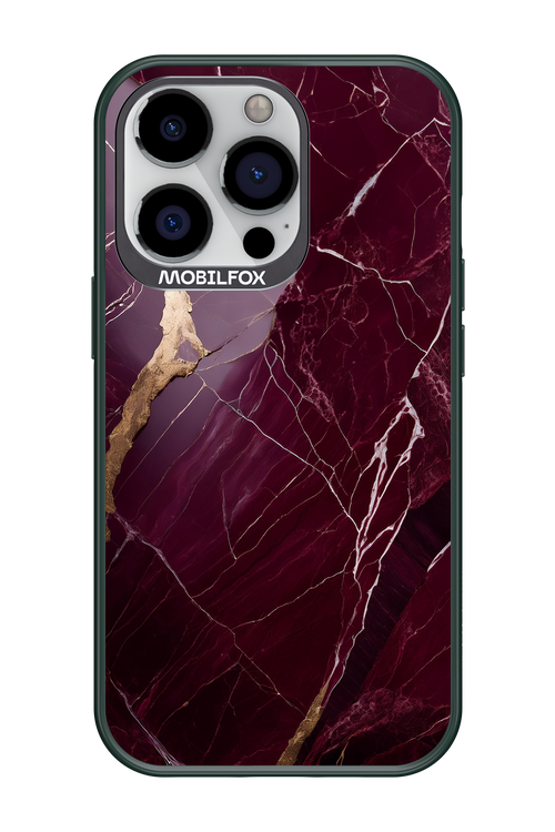 Burgundy Marble - Apple iPhone 13 Pro