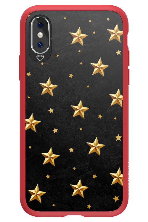 Golden Stars - Apple iPhone X