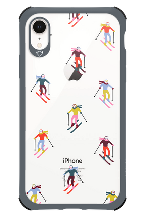 Snow Motion (Transparent) - Apple iPhone XR