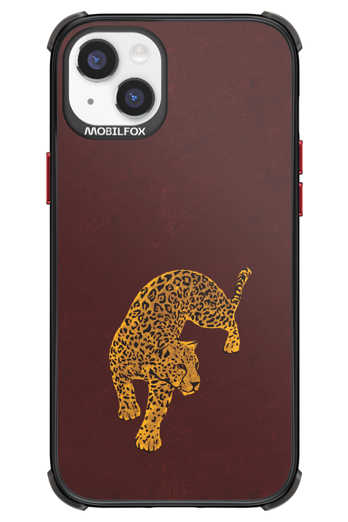 Burgundy Leopard - Apple iPhone 14 Plus