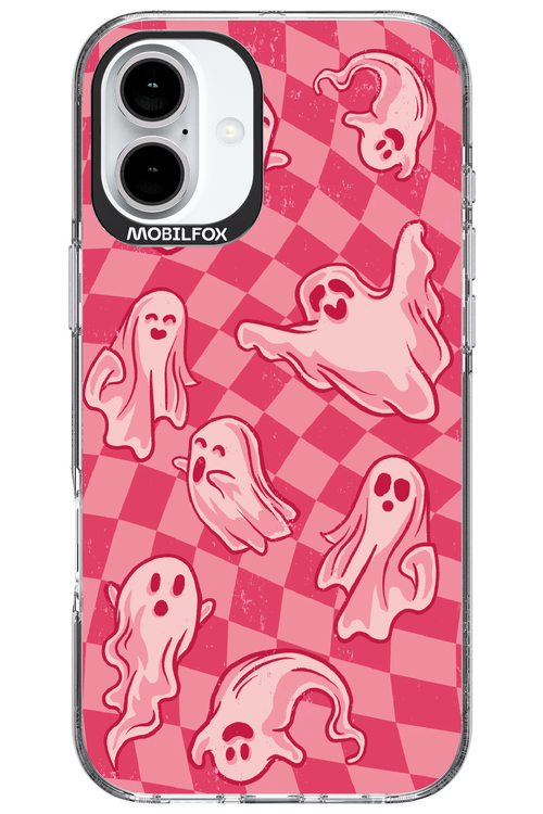 Strawberry Ghosts - Apple iPhone 16 Plus
