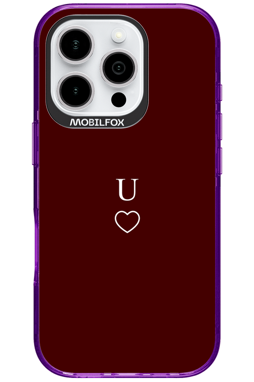 U Burgundia 2.0 - Apple iPhone 16 Pro